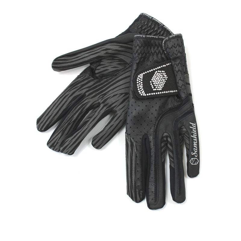 Gloves Swarovski Black