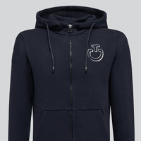 Ct Boys Cotton Zip Hoodie Navy