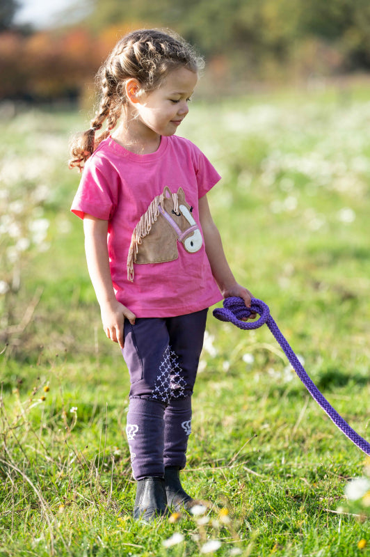 Lola Fluffy Junior T-Shirt Pink