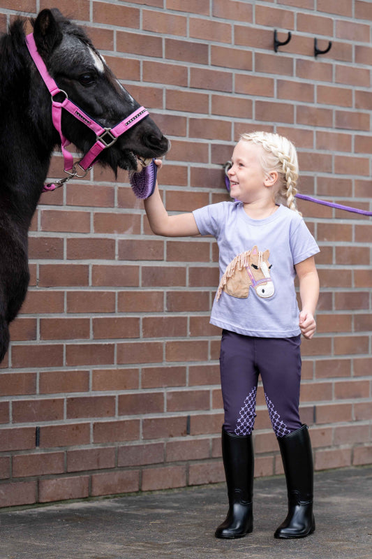 Lola Fluffy Junior T-Shirt Lavender