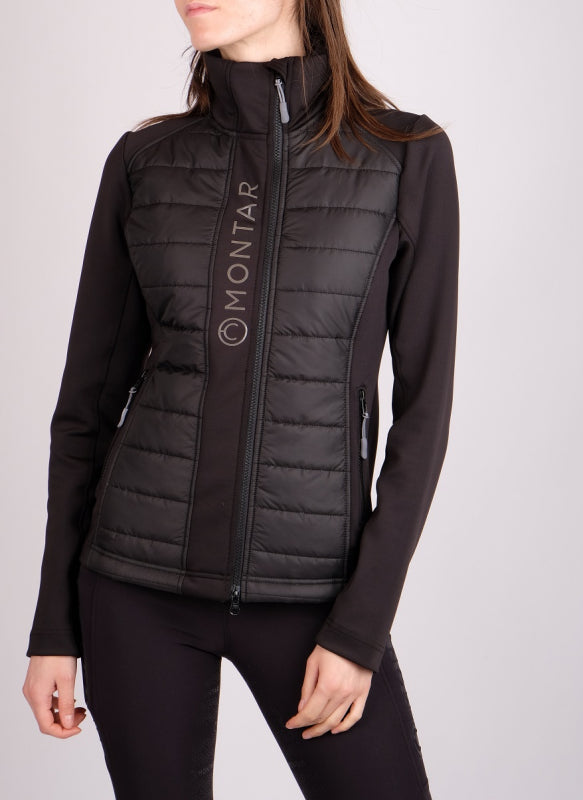 Emma Quilt Jacket Black