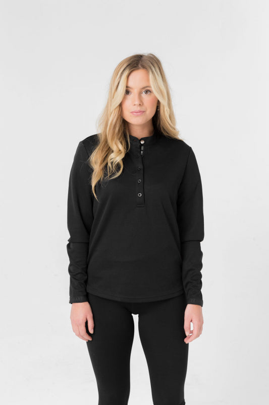 Elegant Long Sleeve Svart