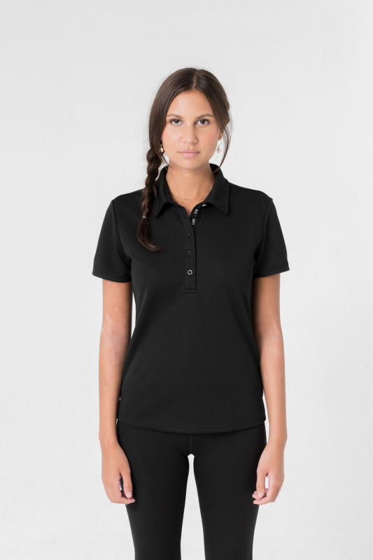 Elegant Short Sleeve Svart