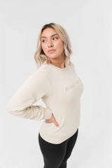 Signature Sweatshirt Beige