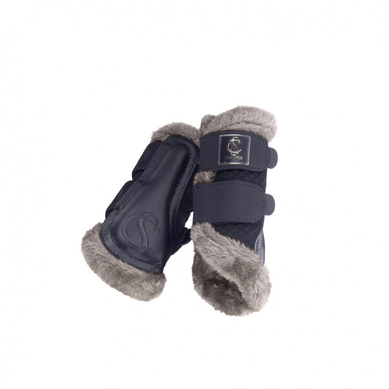 Mesh Faxfur Shetty Benskydd Navy