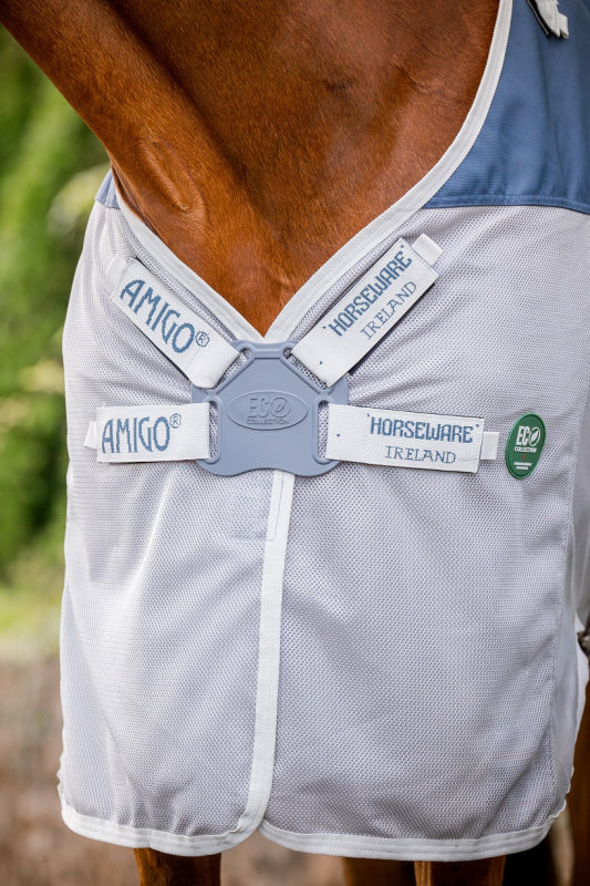 Amigo Ameco Combi Fly Rug Teal/Grey