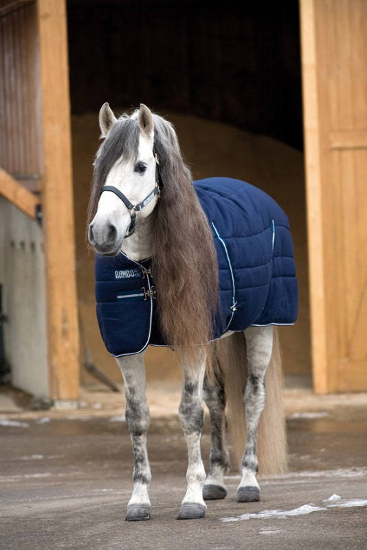 Rambo Stable Rug 200g Navy/White