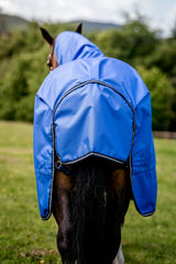 Amigo Hero Ripstop Pony Turnout Lite 0g Blue/Navy&Grey