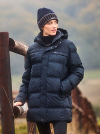 KLAiki Ladies Padded Parka Navy