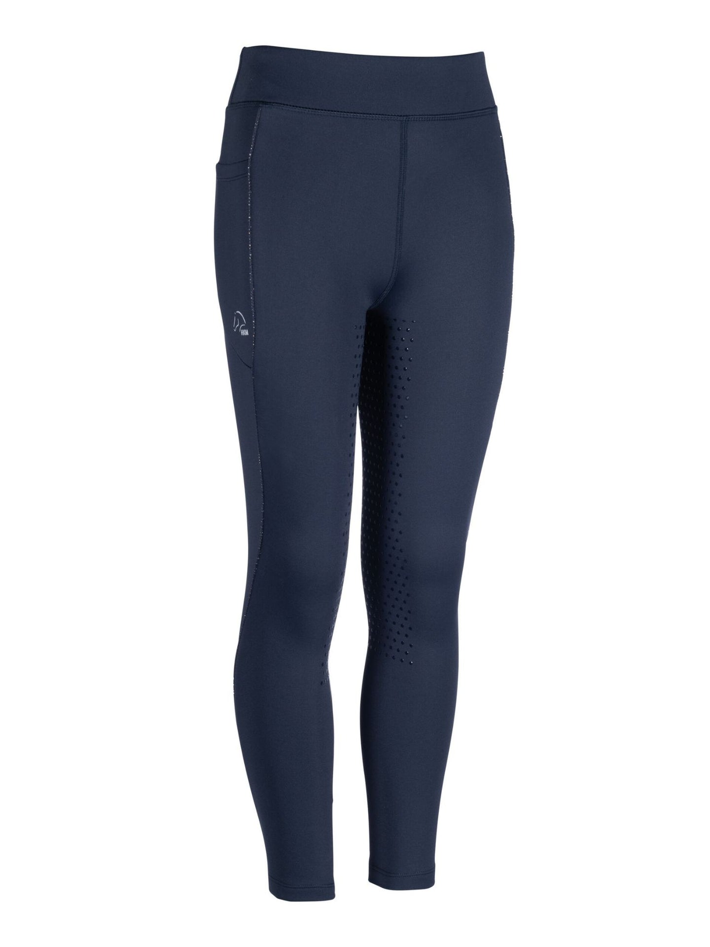 Alice Kids Full Grip Riding Leggings Deep Blue