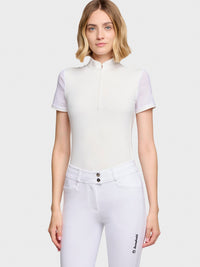 Tävlingstop Aliosha Short Sleeves White