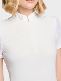 Tävlingstop Aliosha Short Sleeves White