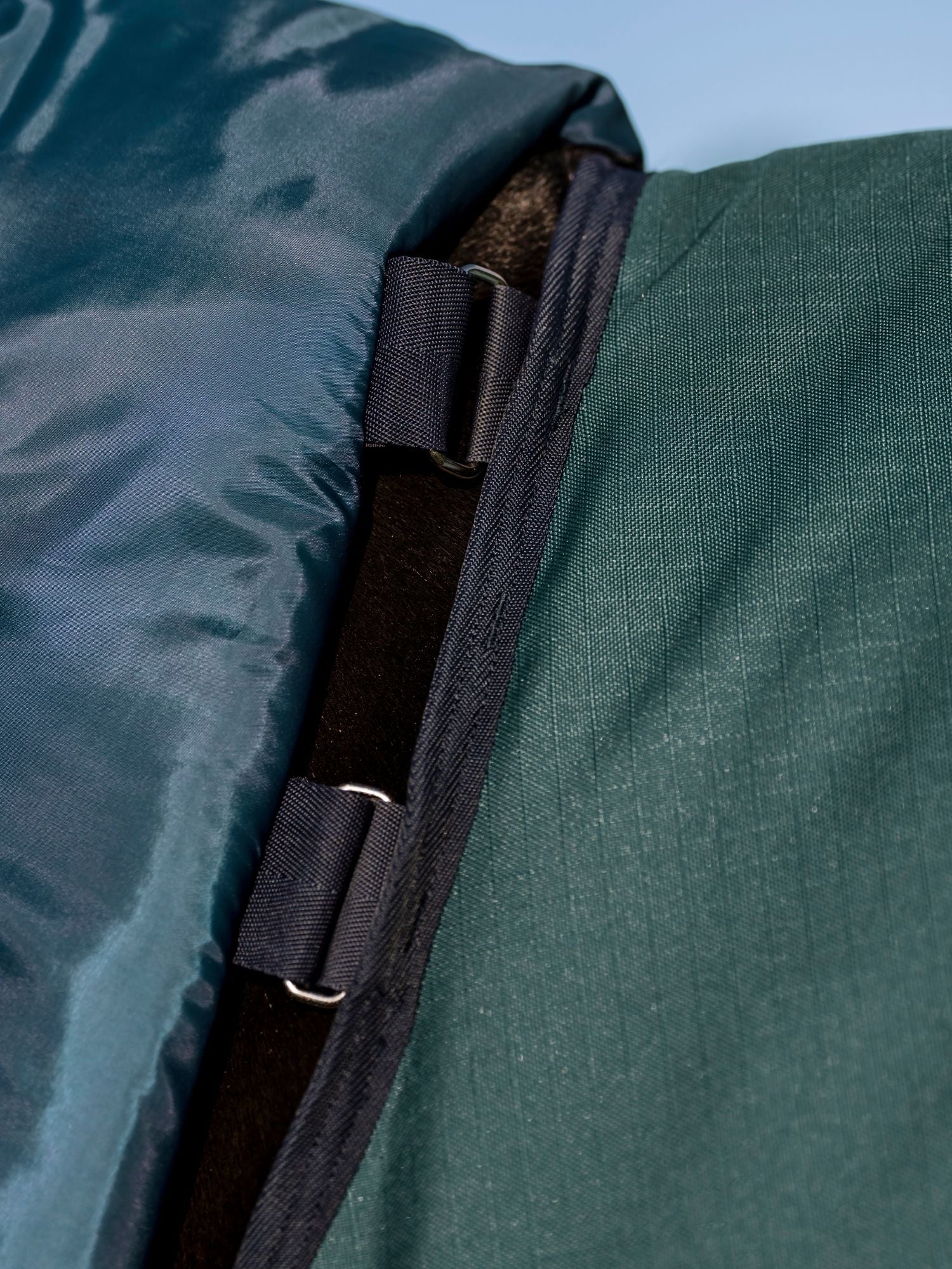 Utetäcke Amigo Ripstop 900D Plus Pony 100g Turnout Dynasty Green/ Navy & Silver