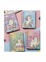 Anteckningsbok 4 st Mix