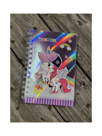 Unicorn Anteckningsbok Purple