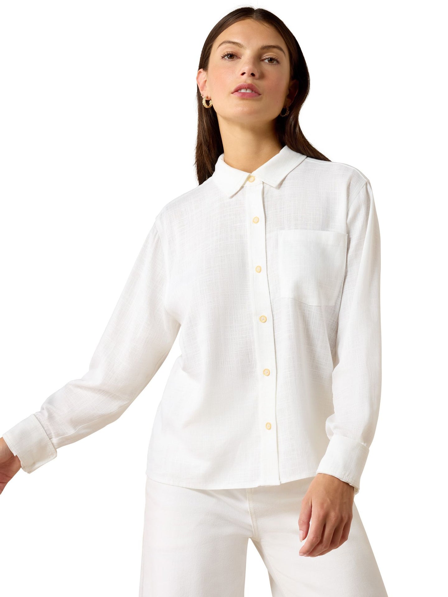 Ruford Womens Shirt Vit