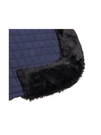 Sadelpad Deluxe Supafleece Navy/Svart