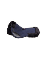 Sadelpad Deluxe Supafleece Navy/Svart