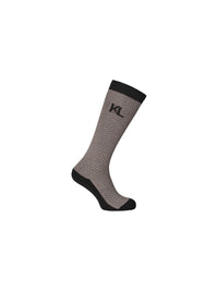 KLAudrey Knee Length Woolmix Sock Brown Iron