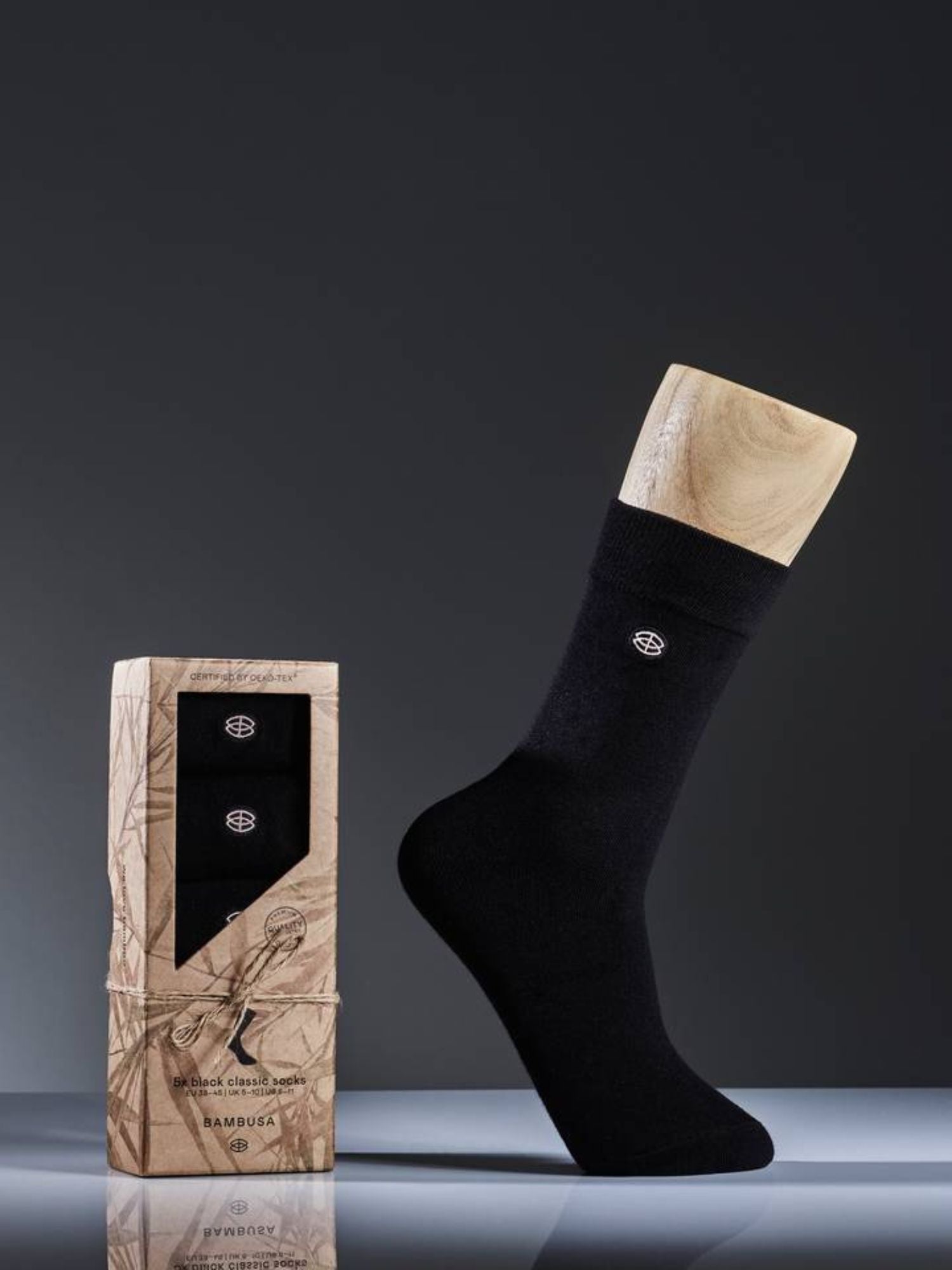 Strumpor Klassiska 5-Pack Svart