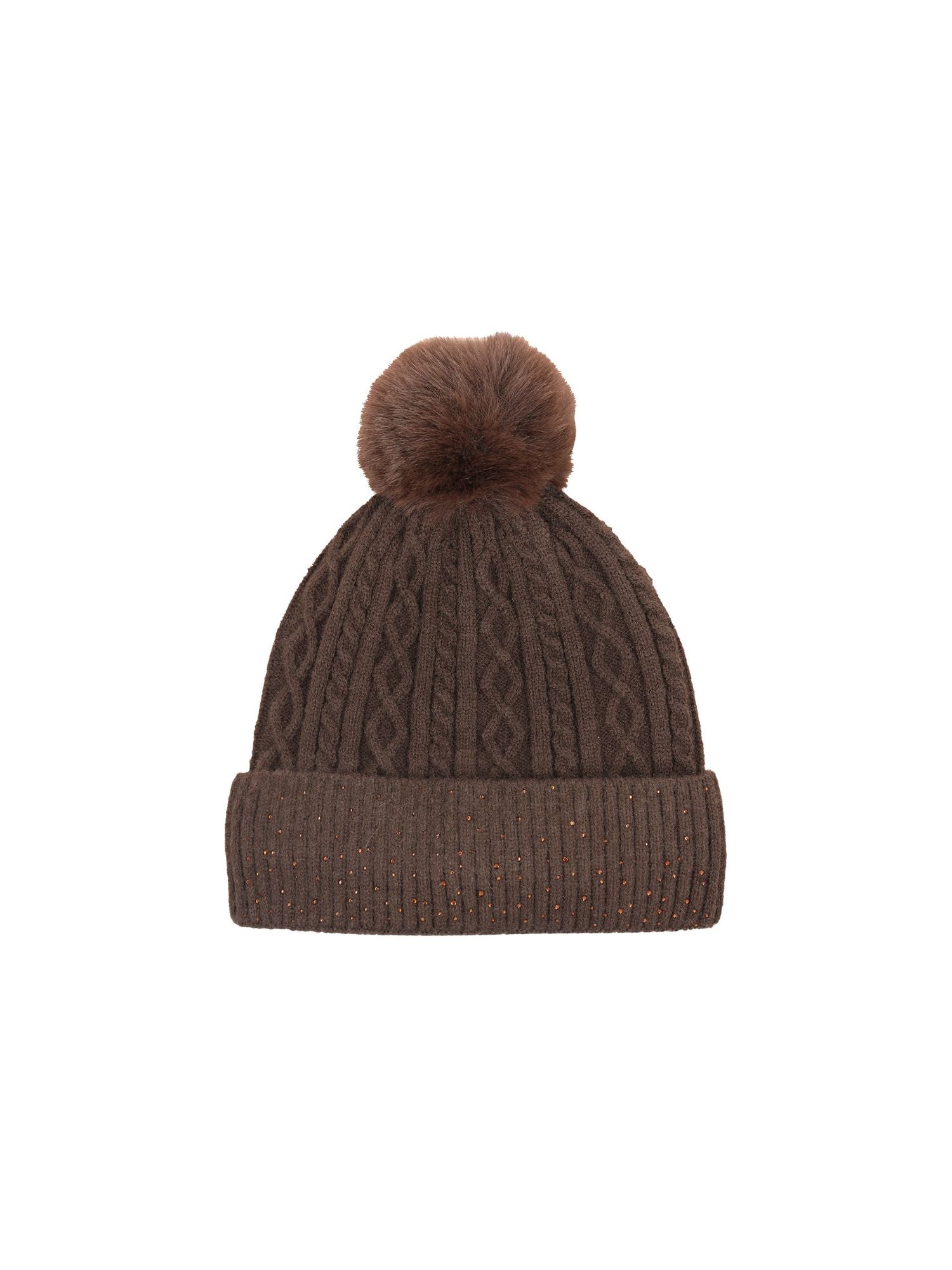 Mössa Glamour Beanie Style Mocca