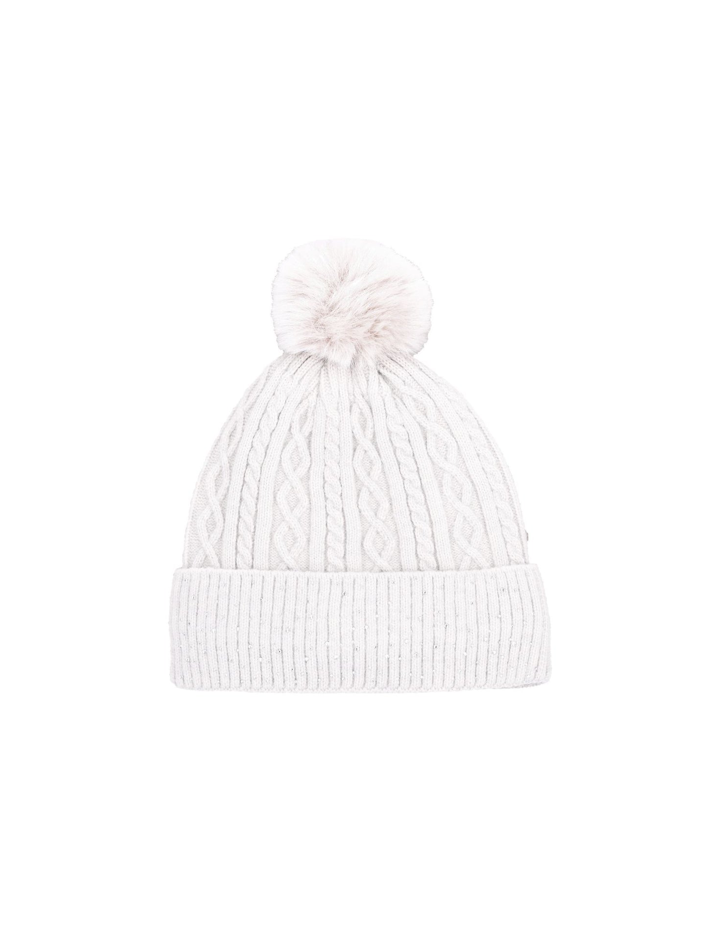 Mössa Glamour Beanie Style Silver/Grey
