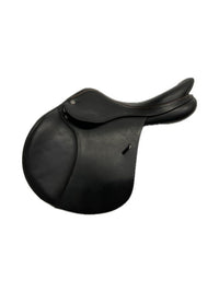 Equipe Expression Präglad Hoppsadel 15,5" -0,5 Svart