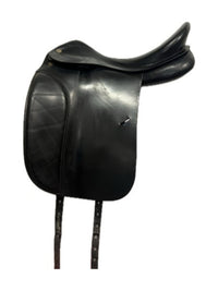 Prestige Hippos dressage Dressyrsadel 17"33 Svart