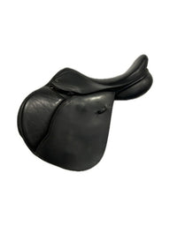 Morris and Nolan ADJ Hoppsadel 17" W Svart