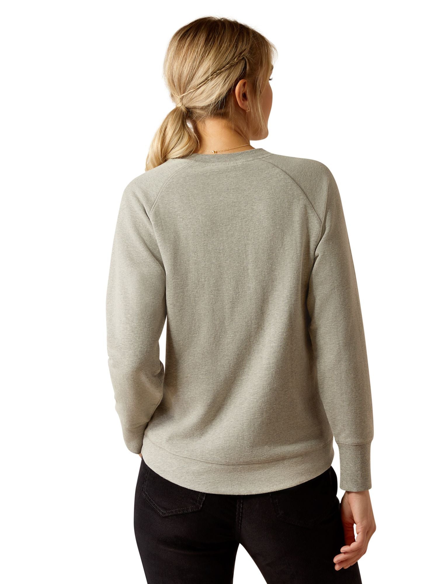 Benicia Womens Sweatshirt Heather Grey