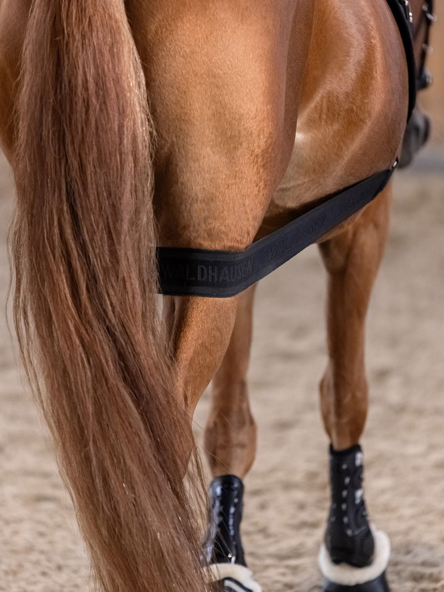 Body Bandage Aktivering Av Bakdel Svart