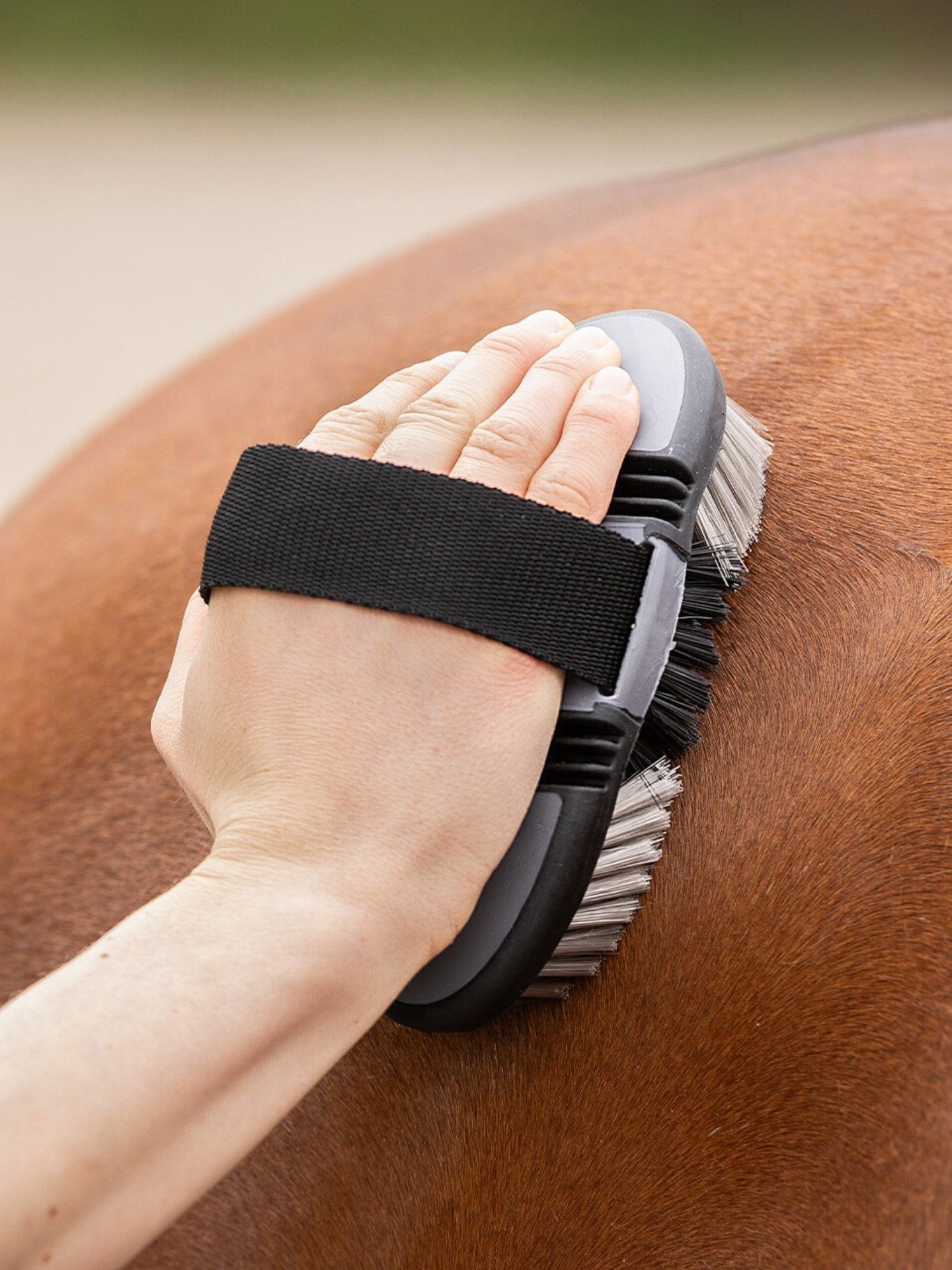 Ryktborste Flexible Grey/Black