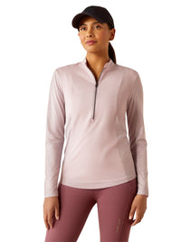 Breathe 1/2 Zip Womens Baselayer Sea Fog