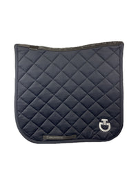 CT Glitter Dressage Saddle Pad Navy