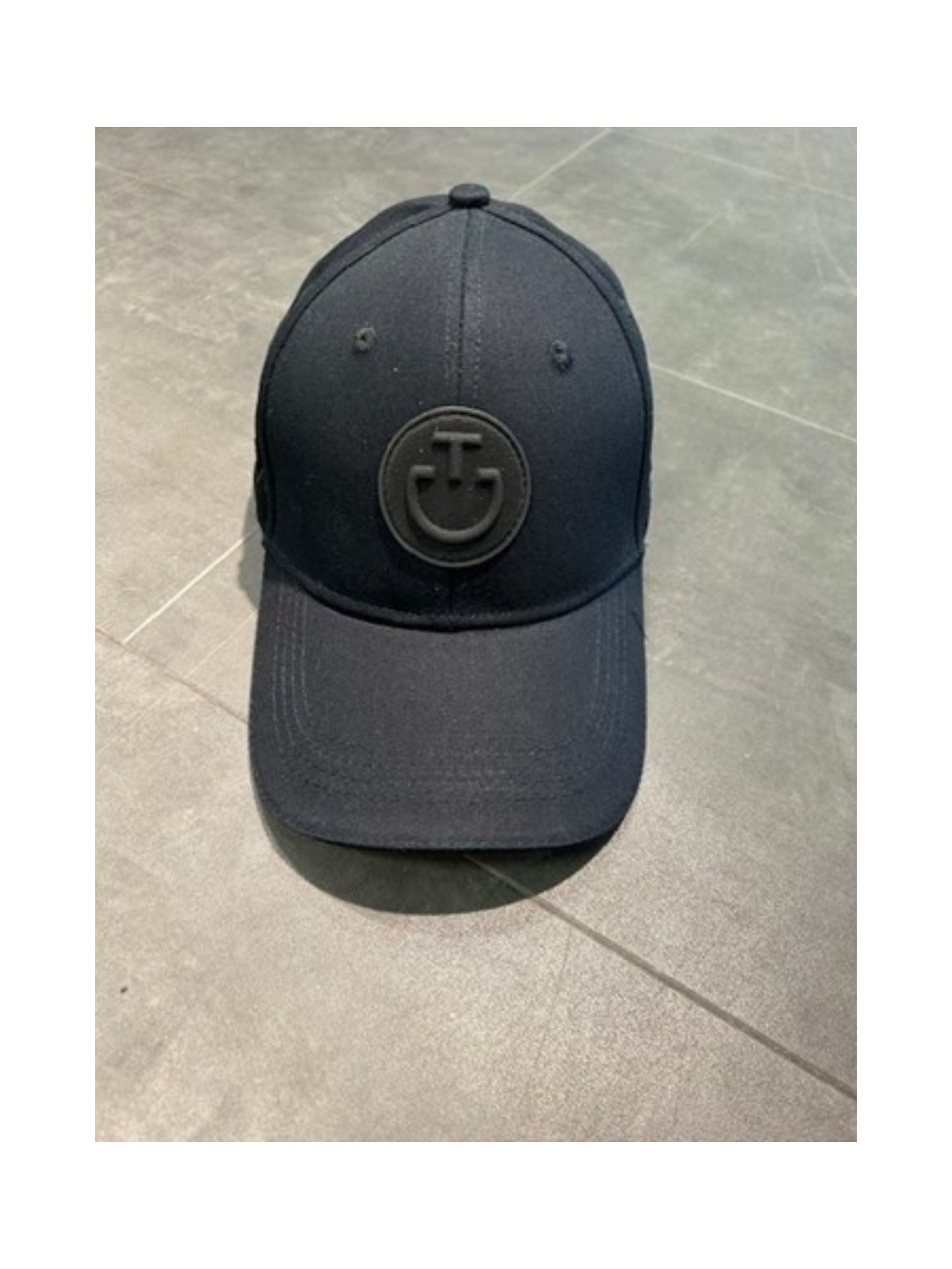 CT Silicone Patch Baseball Cap Black