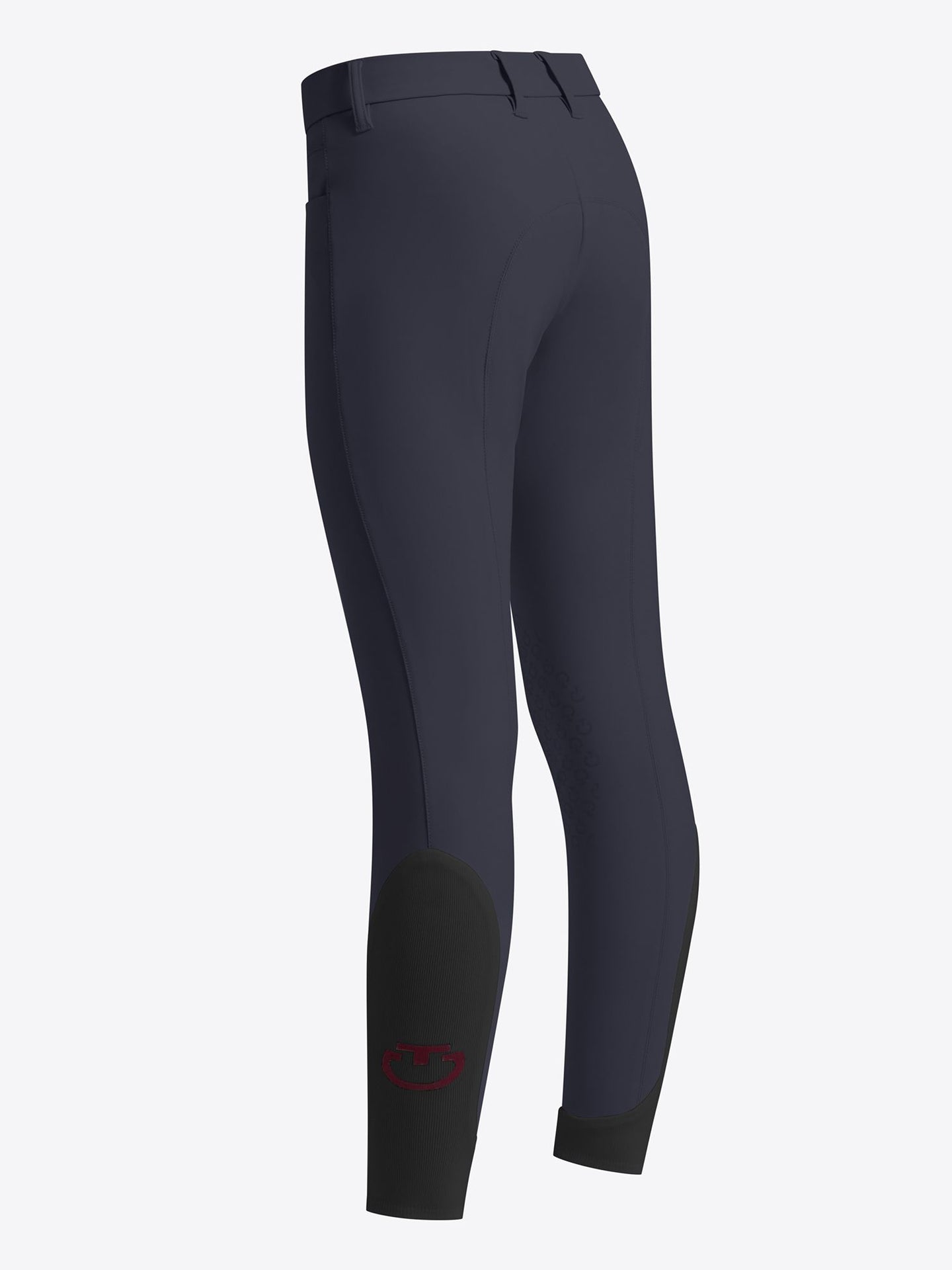 Girls Color Grip Breeches Charcoal