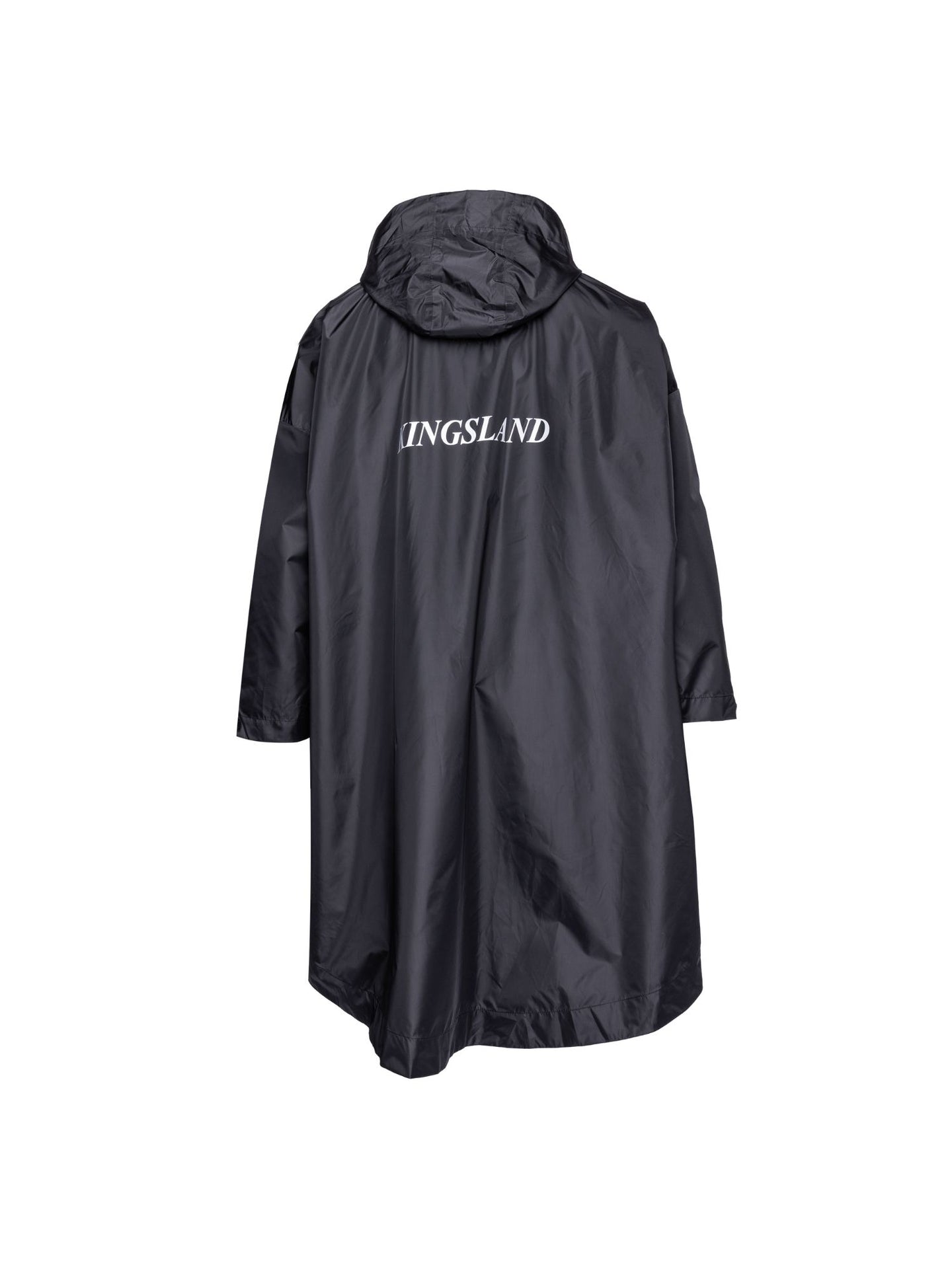 Klcanton Unisex Rain Poncho Black