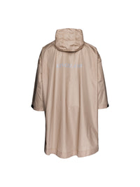 Klcanton Unisex Rain Poncho Sand Sesame