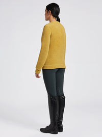 Fleece Crew Neck Pullover Golden Ochre