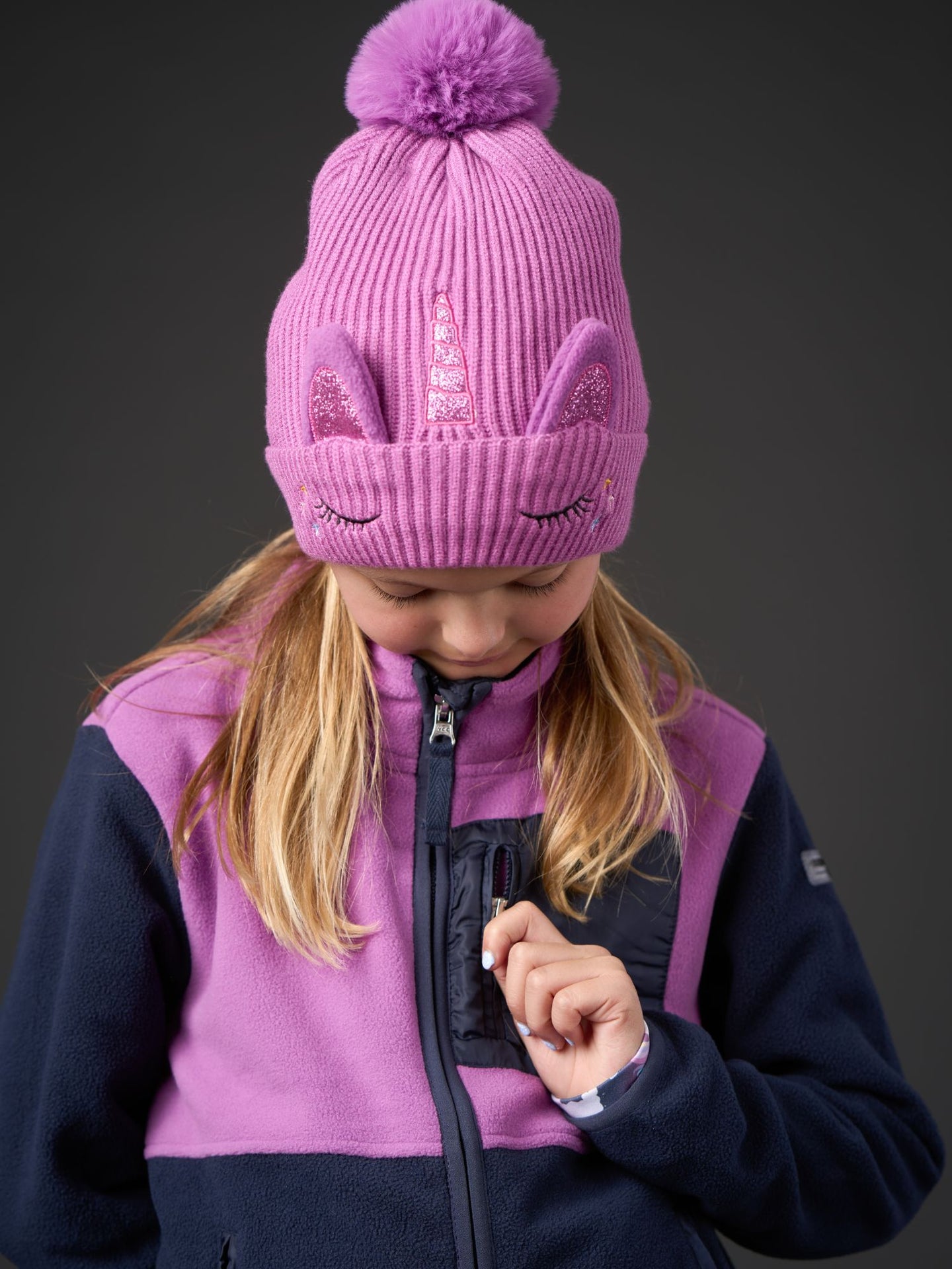 Mössa Junior Charlotte Radiant Orchid