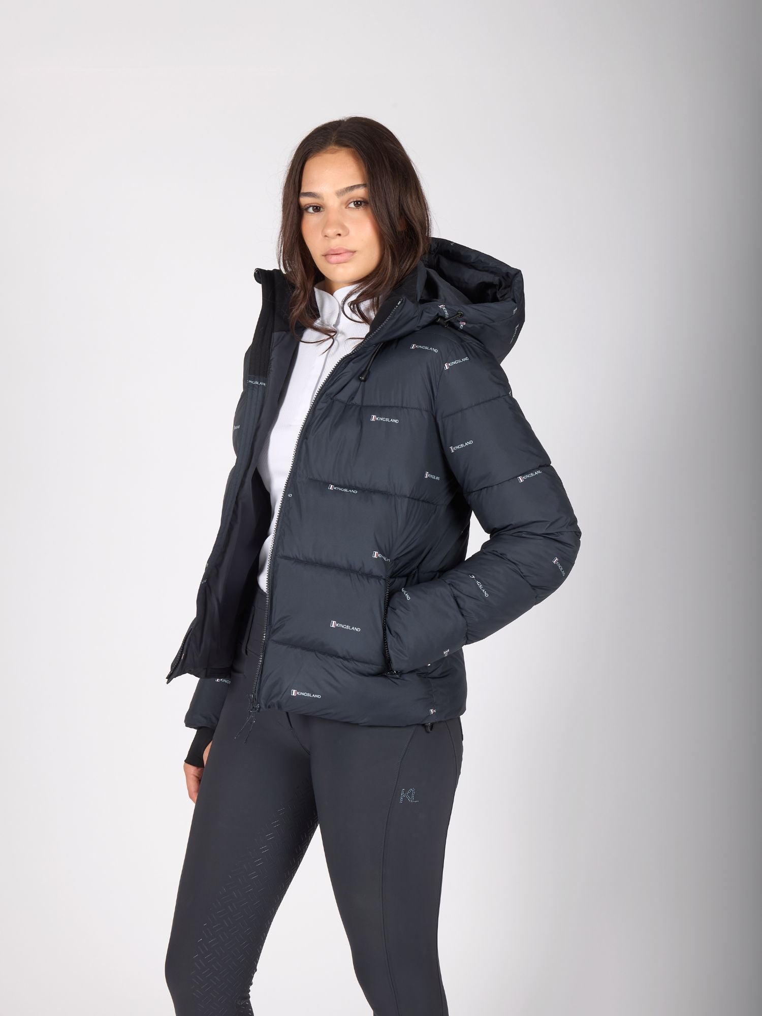 Classic Ladies Insulated Jacket Navy
