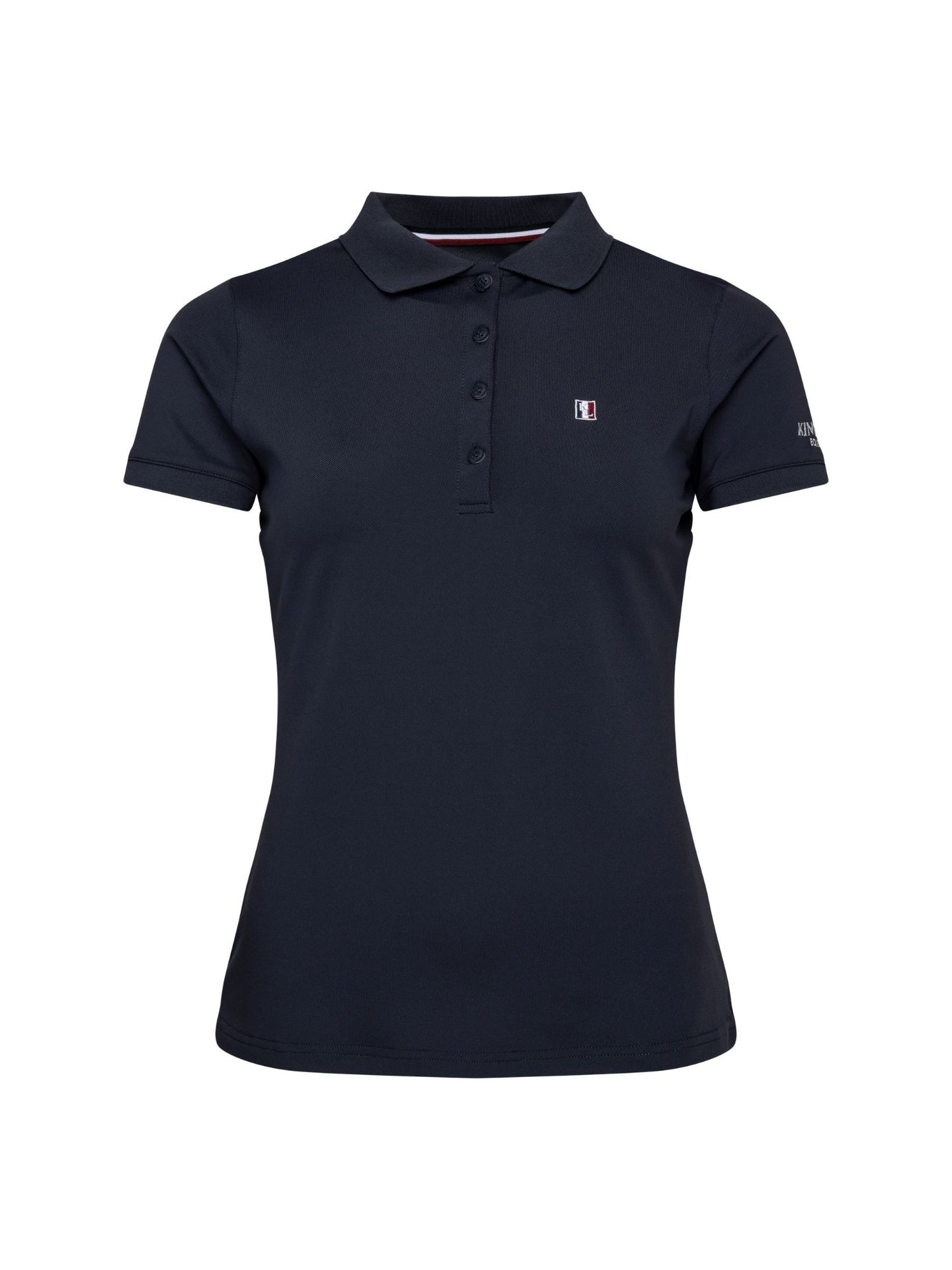 Classic Junior Pique Polo Shirt Navy