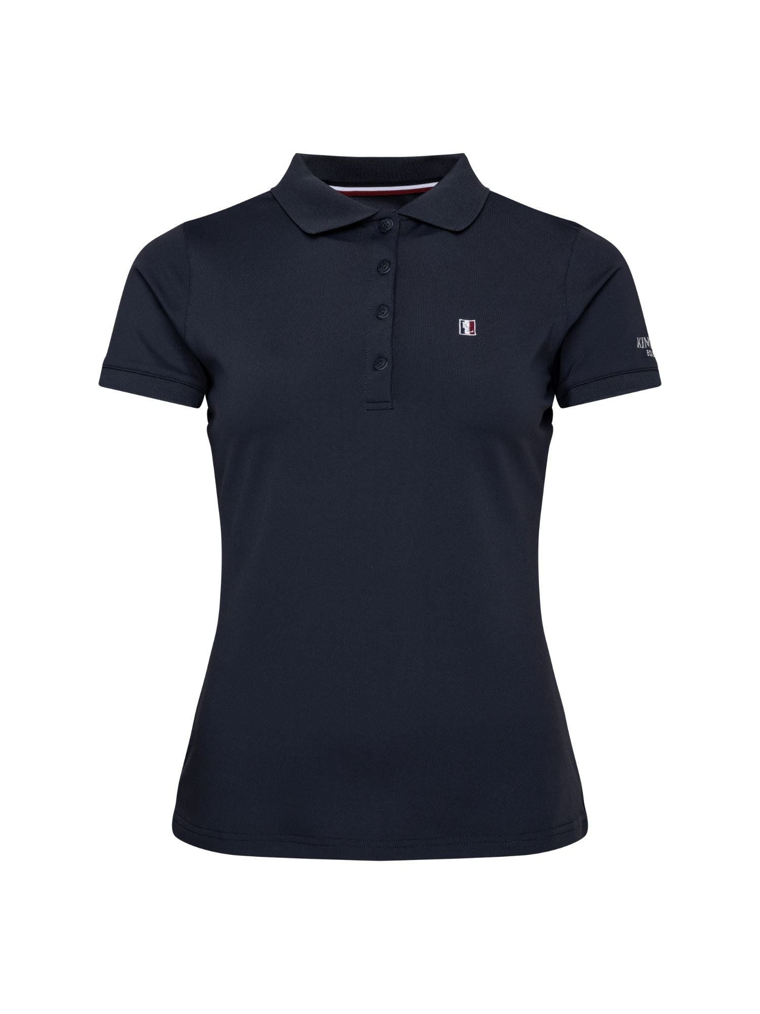Classic Junior Pique Polo Shirt Navy