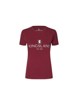 Classic Ladies Logo T-Shirt New KL Burgundy