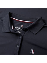 Classic Ladies Pique Shirt Navy