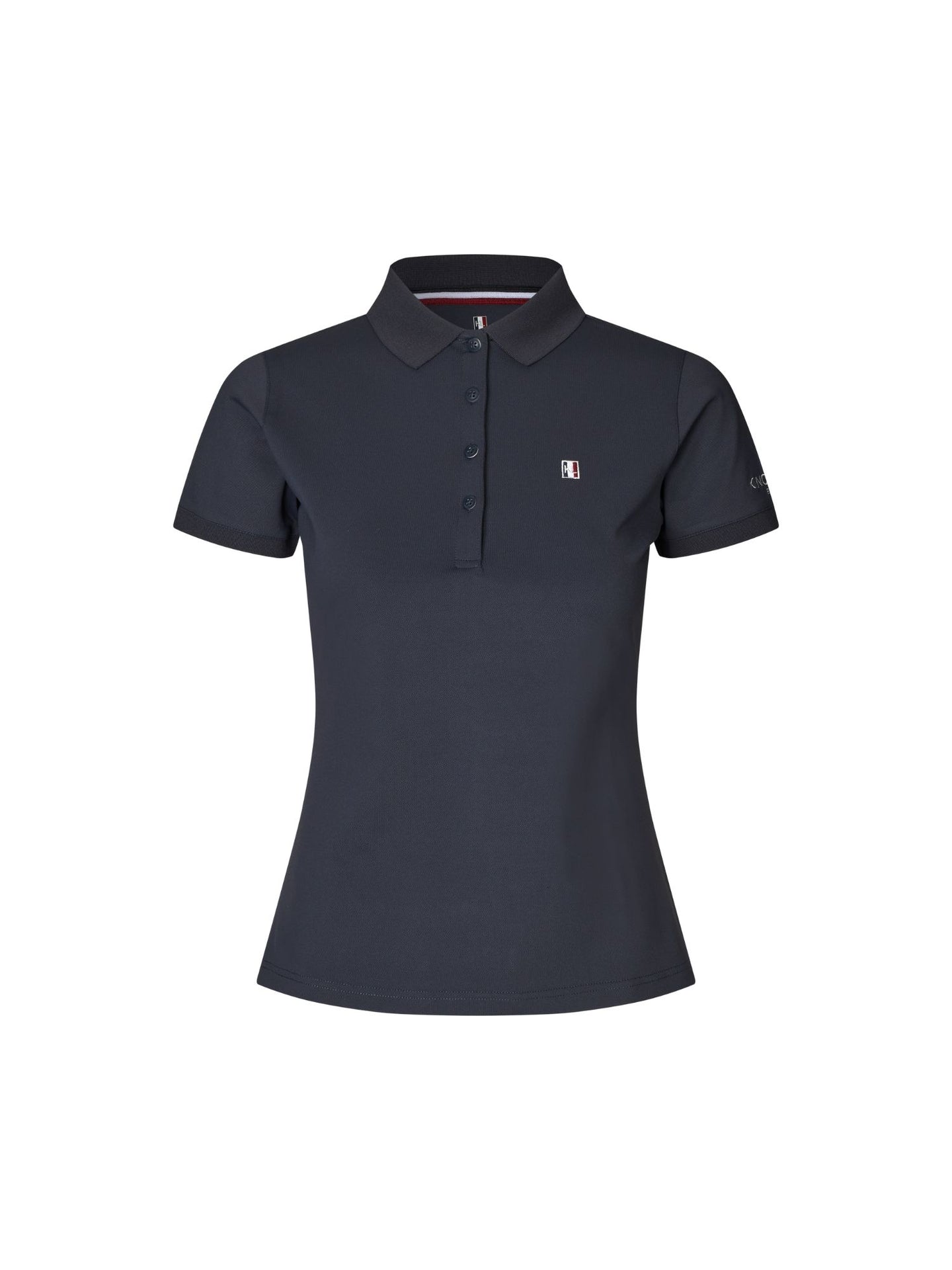 Classic Ladies Pique Shirt Navy