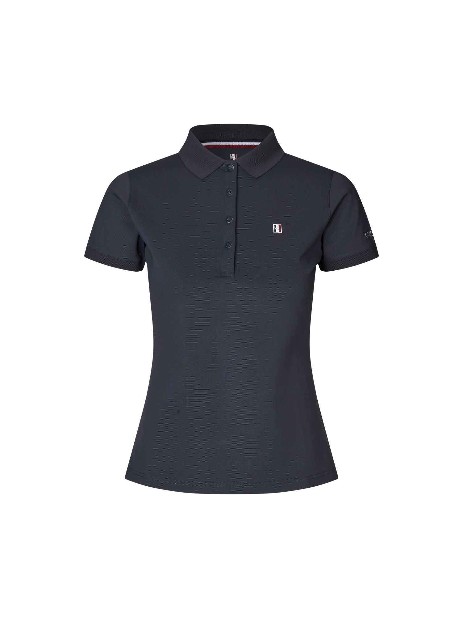 Classic Ladies Pique Shirt Navy