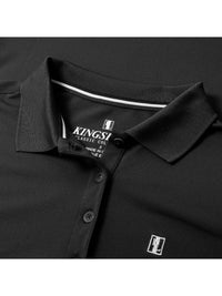 Classic Ladies Pique Shirt Svart