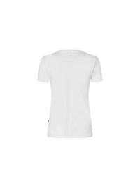 Classic Ladies Logo T-Shirt Vit