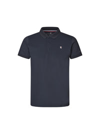 Classic Mens Pique Shirt Navy